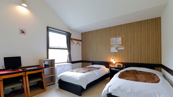 ツインルーム□禁煙 20平米 【ペット同伴可!】